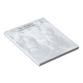 Winterfoto van het schitterende paard notitieblok (Schuin)