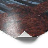 Winterfoto's afdrukken foto afdruk (Hoek)