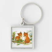 Winterfoxes Sleutelhanger (Voorkant)
