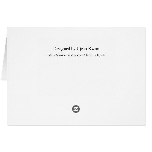 Winterganzen blanco kaart (Achterkant Horizontaal)