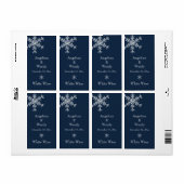 Wintergazonetiket (blauw) etiket (Full Sheet)