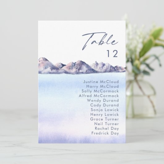 Wintergebergte (Staand voorkant)