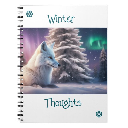 Wintergedachten notitieboek (Voorkant)