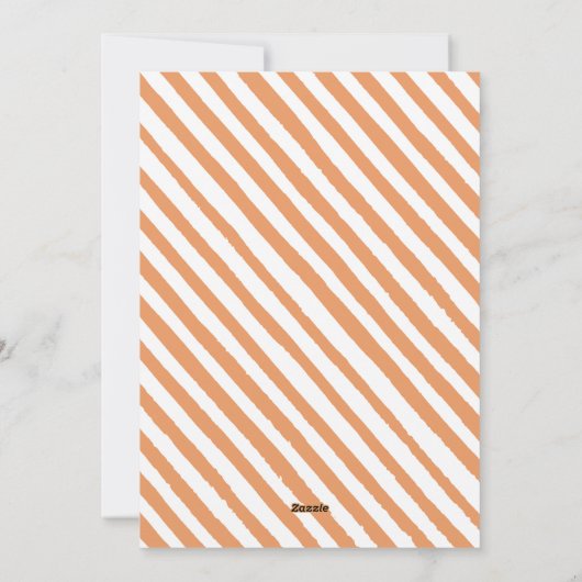 Wintergedroogde sinaasappels Kerstfeest Feestdagenkaart (Achterkant)