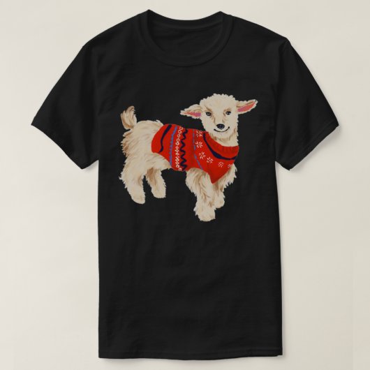 Wintergeit in een Sweater T-shirt (Design voorkant)