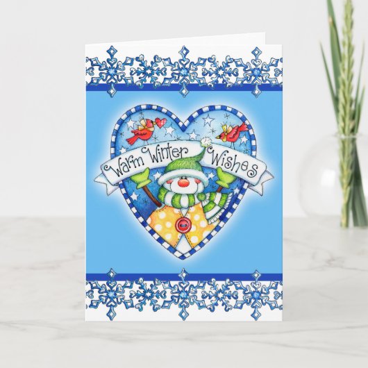 wintergewas - Wenskaart Feestdagen Kaart (Voorkant)