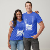 Wintergezicht in Parijs T-shirt (Unisex)