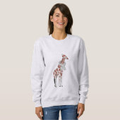 Wintergiraf en sweatshirt (Voorkant volledig)