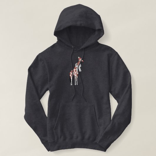 Wintergiraf Hoodie (Design voorkant)
