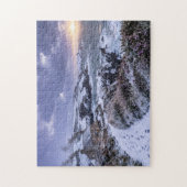 Winterglans op de Cornische kust Legpuzzel (Verticaal)