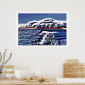 Wintergloed Poster (Keuken)