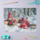 wintergnomesticketpapier tissuepapier (Craft)