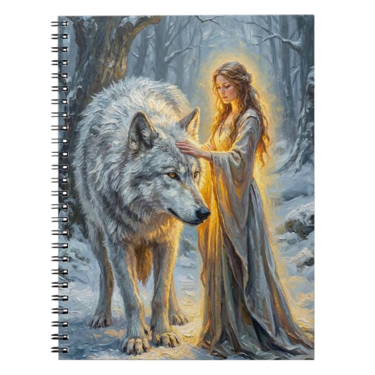 Wintergodin & Witte Wolf Notitieboek (Voorkant)