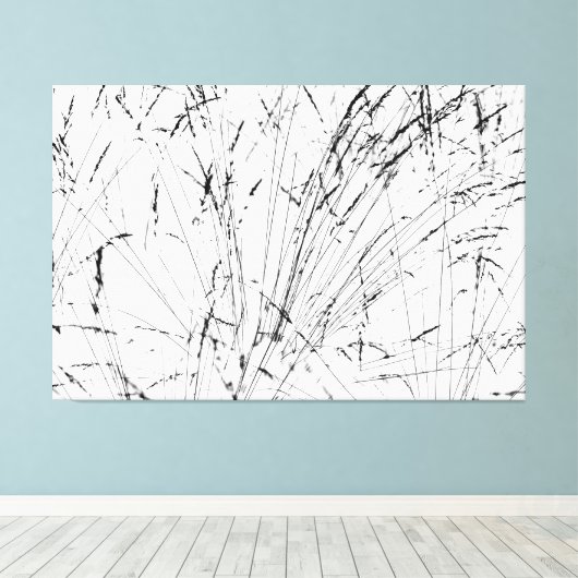 wintergras canvas afdruk (Insitu (Houten vloer))