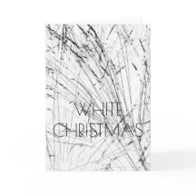 wintergras op sneeuw