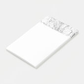 wintergras op sneeuw post-it® notes (Schuin)