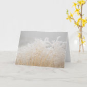 Wintergrassen Kaart (Gele Bloem)