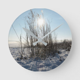 Wintergrassen   - ronde klok