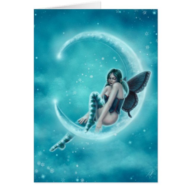 Wintergreen Moon Card (Voorkant)