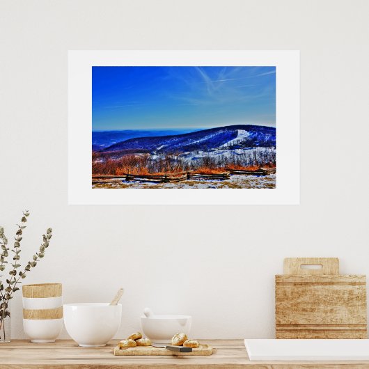 Wintergreen,VA Poster (Keuken)