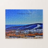 Wintergreen Virginia Mountain Ski Resort in Winter Legpuzzel (Horizontaal)