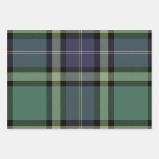 Wintergreen Wrapping Paper Flat Sheet Set of 3 (Voorkant 2)