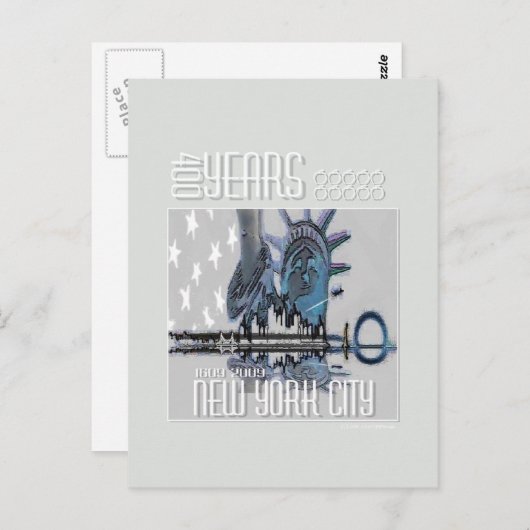 "WINTERGRIJS" BRIEFKAART (Voorkant / Achterkant)