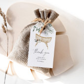 Wintergroen baby shower dank u Gift Labels Cadeaulabel