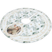 Wintergroen Familiefoto Religieuze Kerstmis Kerstboom Rok (Gekanteld)