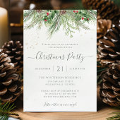Wintergroen Kerstfeest Kaart