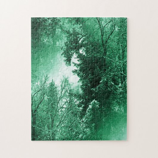 Wintergroen... Legpuzzel (Verticaal)