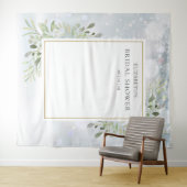 Wintergroen Vrijgezellenfeest Fotocabine Achtergro Wandkleed (In Situ (horizontaal))