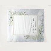 Wintergroen Vrijgezellenfeest Fotocabine Achtergro Wandkleed (Voorkant (horizontaal))