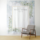 Wintergroen Vrijgezellenfeest Fotocabine Achtergro Wandkleed (In situ)