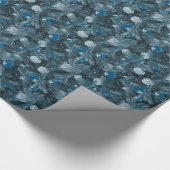 Wintergroene kerstboom  cadeaupapier (Hoek)