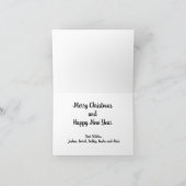 Wintergroene munt Snoep Fancy kerstboom Feestdagen Kaart (Binnen)