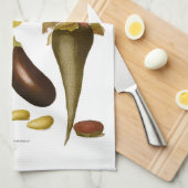 Wintergroenten Theedoek (Quarter Fold)