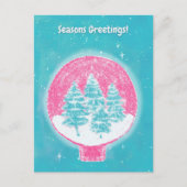 Wintergroet Feestdagenkaart (Voorkant)