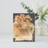 Wintergroeten Briefkaart (Staand voorkant)