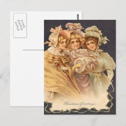 Wintergroeten Briefkaart (Voorkant / Achterkant)