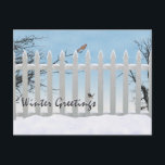 Wintergroeten Feestdagenkaart<br><div class="desc">Kerstkaarten voor familie en vrienden. In plaats van de gewone formaat wenskaarten te kopen,  probeer dit seizoen eens enkele ansichtkaarten te versturen. Veel ontwerpen om uit te kiezen.</div>