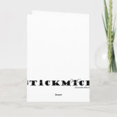 Wintergroeten Muis en Robin Kerst Kaart (Achterkant)