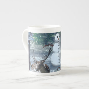 Wintergroeten Porselein Kop