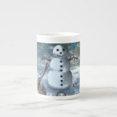 Wintergroeten Porselein Kop (Voorkant)
