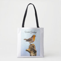 Wintergroeten. Robin zingt
