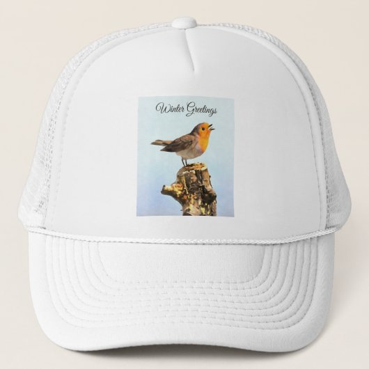 Wintergroeten. Robin zingt Trucker Pet (Voorkant)