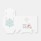 Wintergunsten Bedankdoosjes (Uitgevouwen)