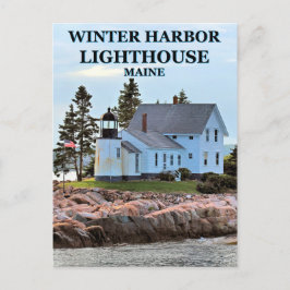 Winterhavenvuurtoren, Maine Briefkaart