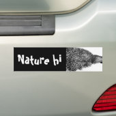 winterheg bumpersticker (Op auto)