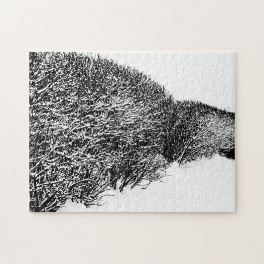 winterheg legpuzzel (Horizontaal)